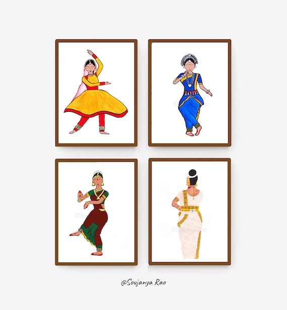 Classical Dance Colouring Image | Free Colouring Book for Children – Monkey  Pen Store