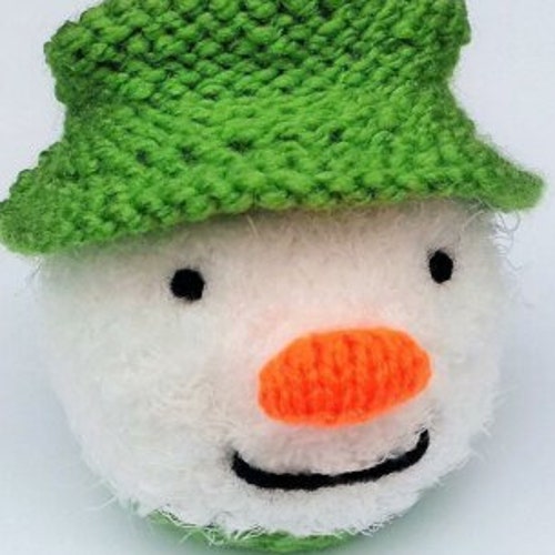 Frosty the Snowman Chocolate Orange Cover Knitting Patterrn - Etsy