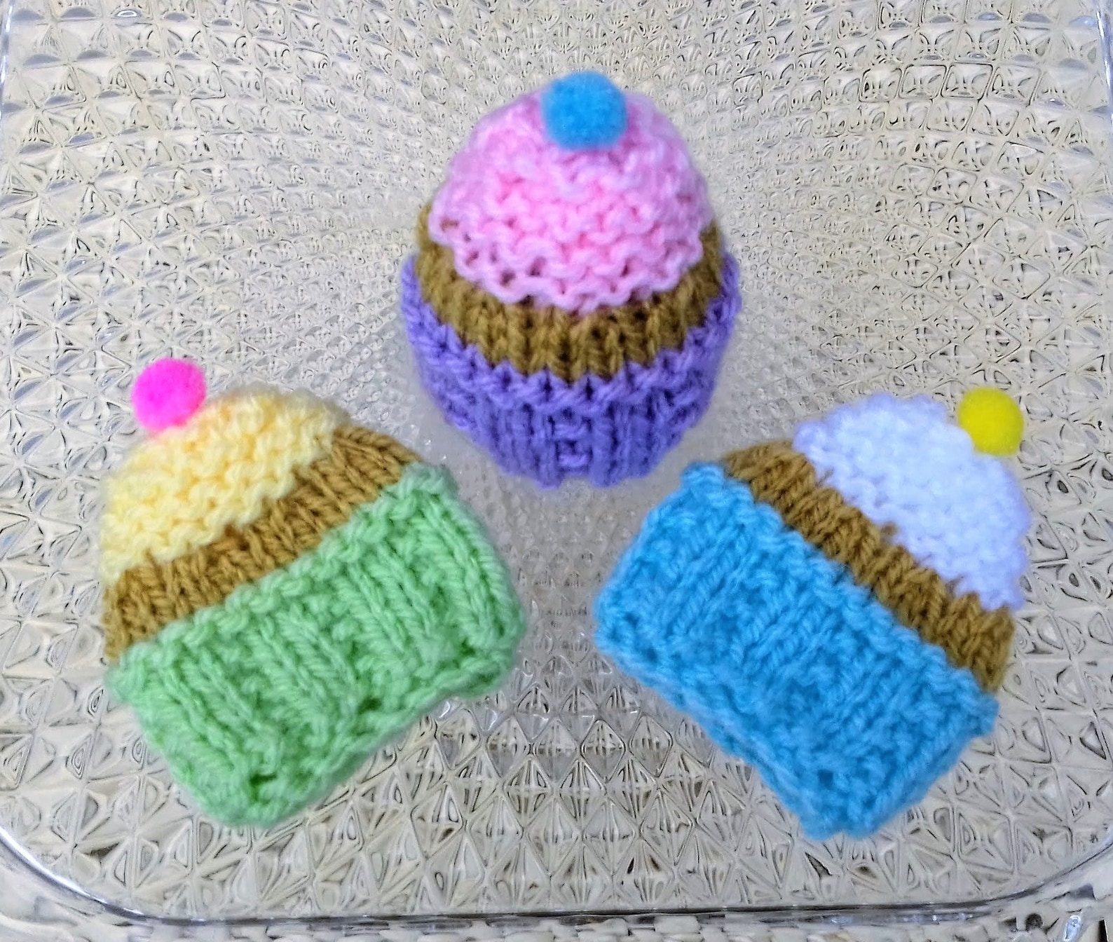 Cupcakes Creme Egg Cover Pattern Easter Knitting Patterns For Etsy