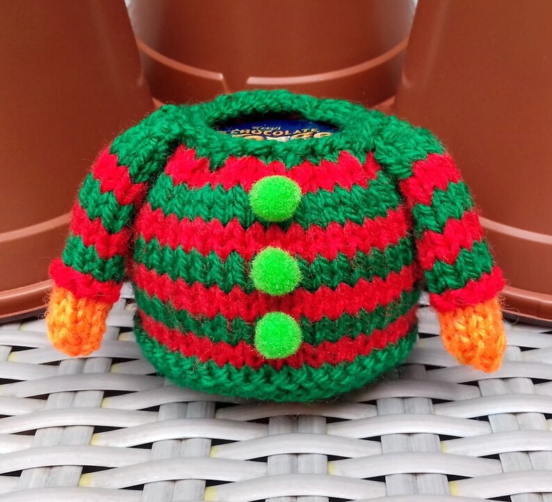 Chocolate Orange Cover Knitting Pattern Christmas Knitting Etsy UK