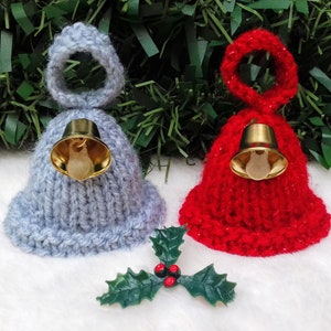 PDF KNITTING PATTERN Christmas Jingle Bells Ferrero Rocher Cover, Christmas Knitting Patterns, Knitted Chocolate Favours, Wedding Favours