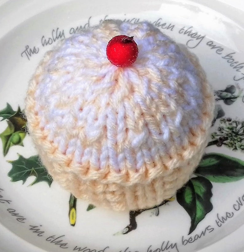Mince Pie Chocolate Orange Cover Pattern Christmas Knitting Etsy