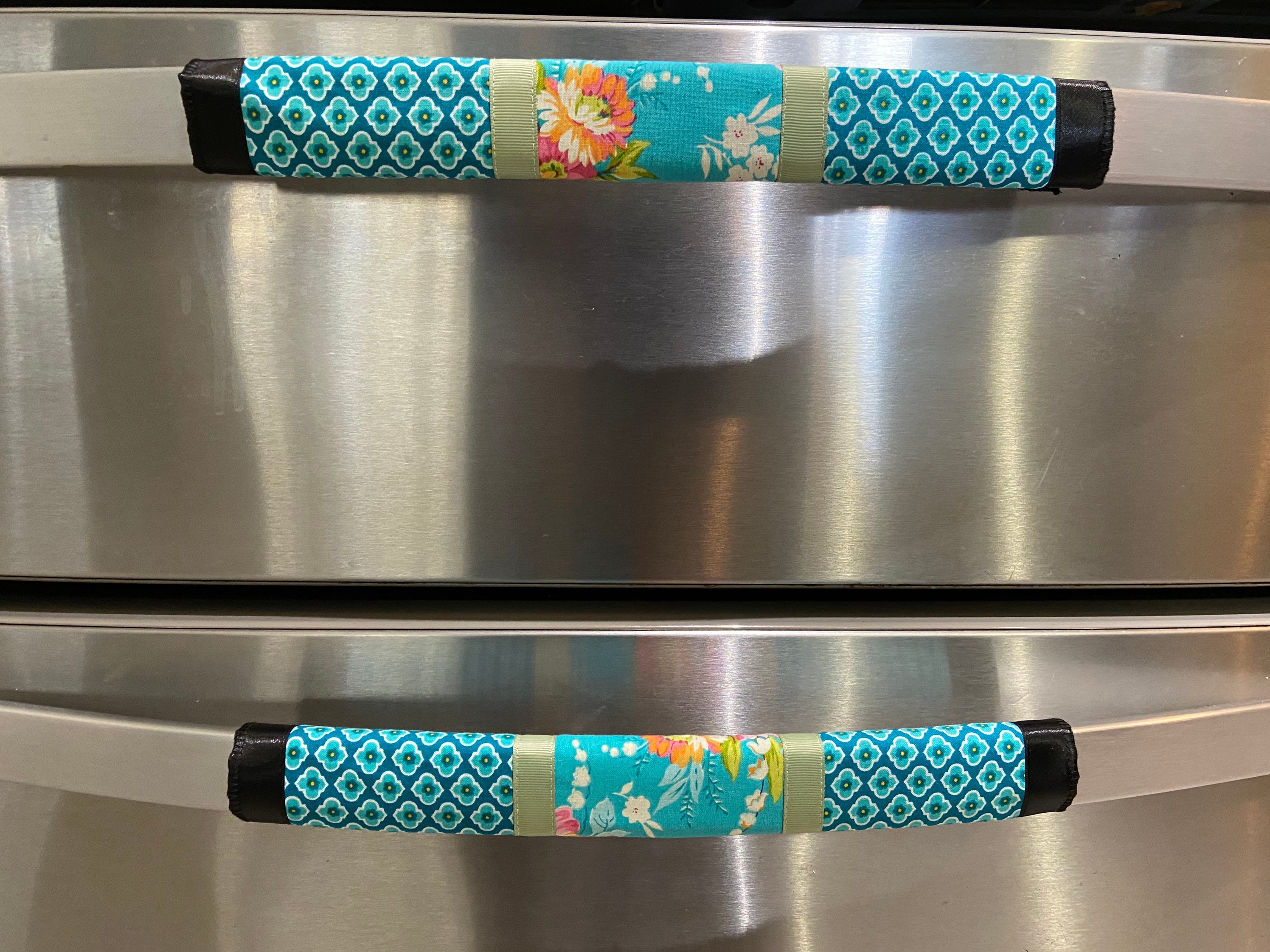 Refrigerator Door Handle Covers Set of Four Vintage Spring | Etsy