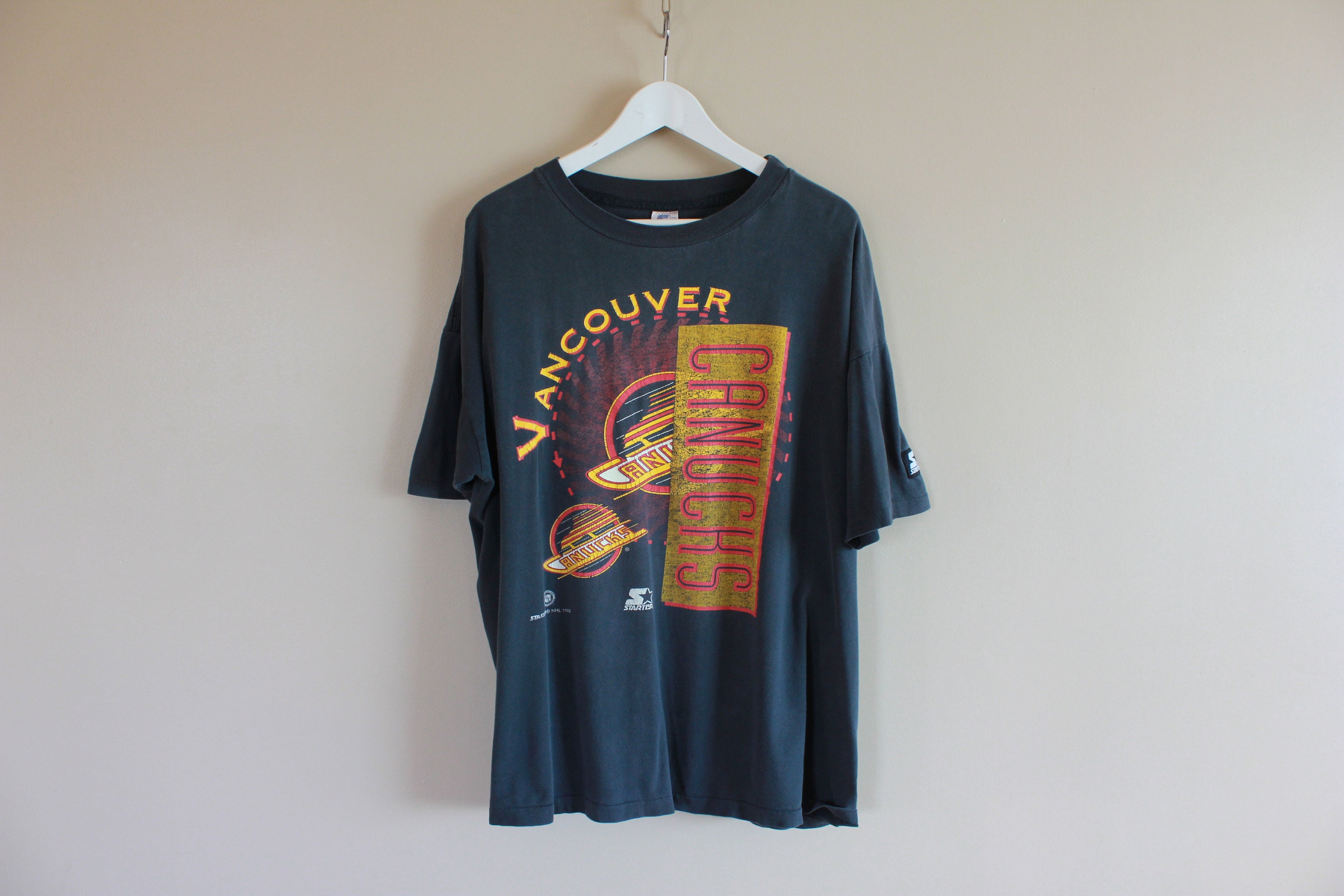 Custom Vancouver Canucks Unisex With Retro Concepts NHL Shirt