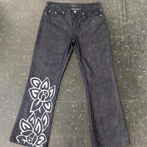Vintage Y2K Versace Jeans | Size 28 | Medium | Made in Italy | Appliqué