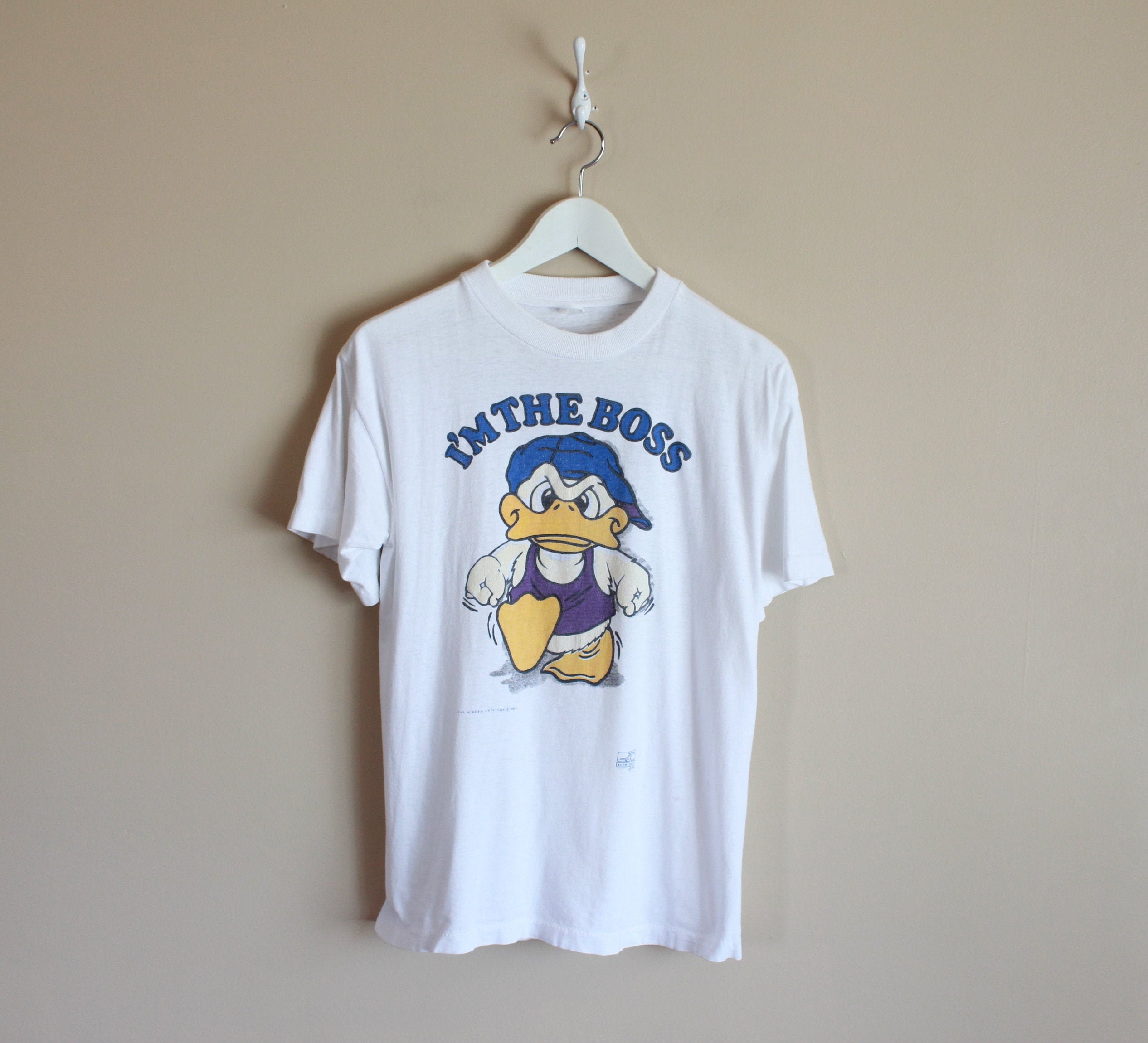 im the boss duck t shirt