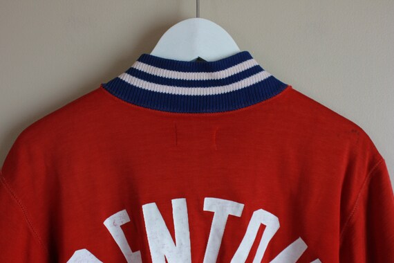 Vintage 40s Red Champion Knitwear Company Pullove… - image 9