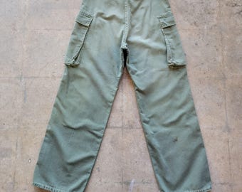 パンツ 50s us.army utility pants 1950'S US ARMY FF-33 MILITARY PANTS (OM0014) – Nttitudoo MFG