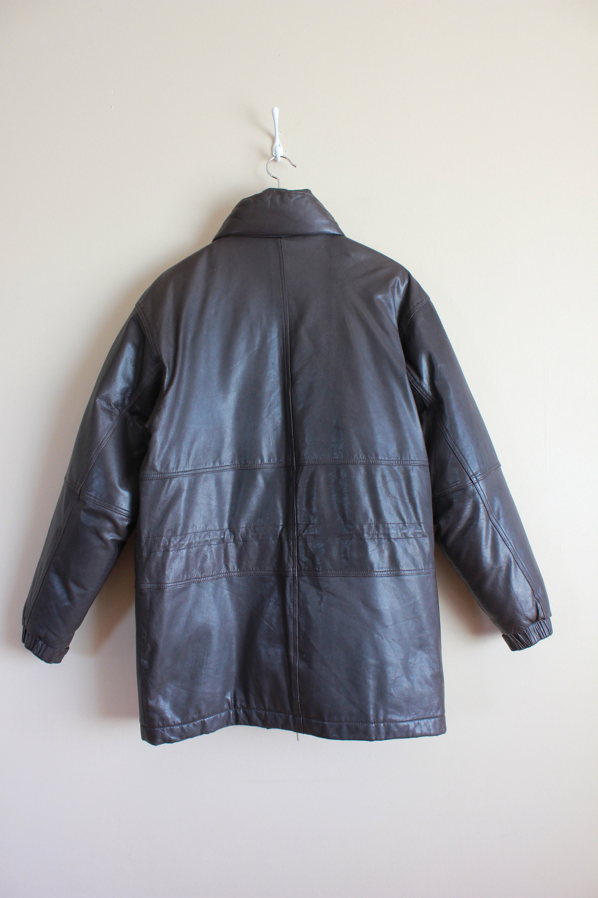 Vintage 90s Men's Eddie Bauer Leather 