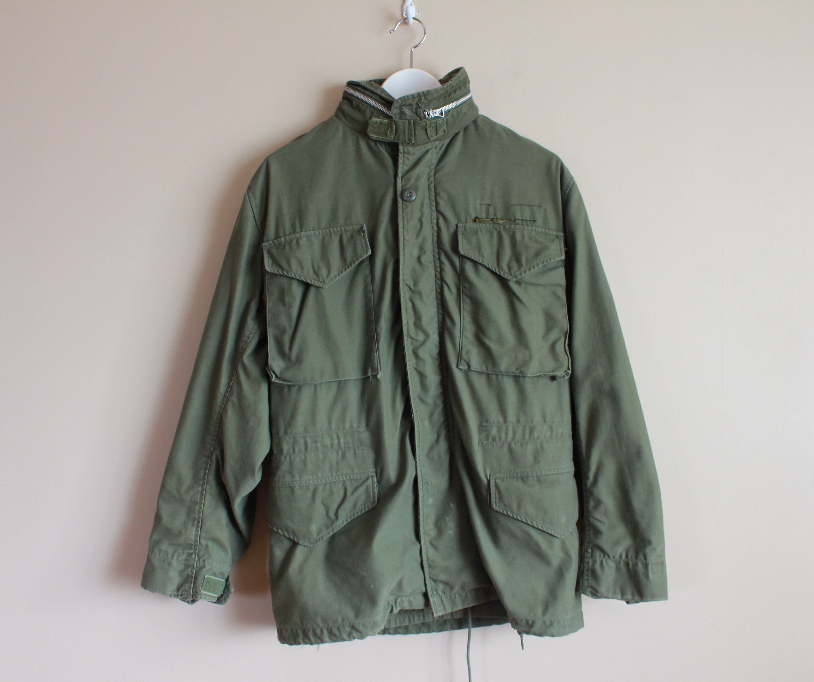Leather M65 Field Jacket for sale Only 4 left at 75