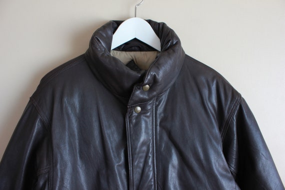 Vintage 90s Men's Eddie Bauer Leather 