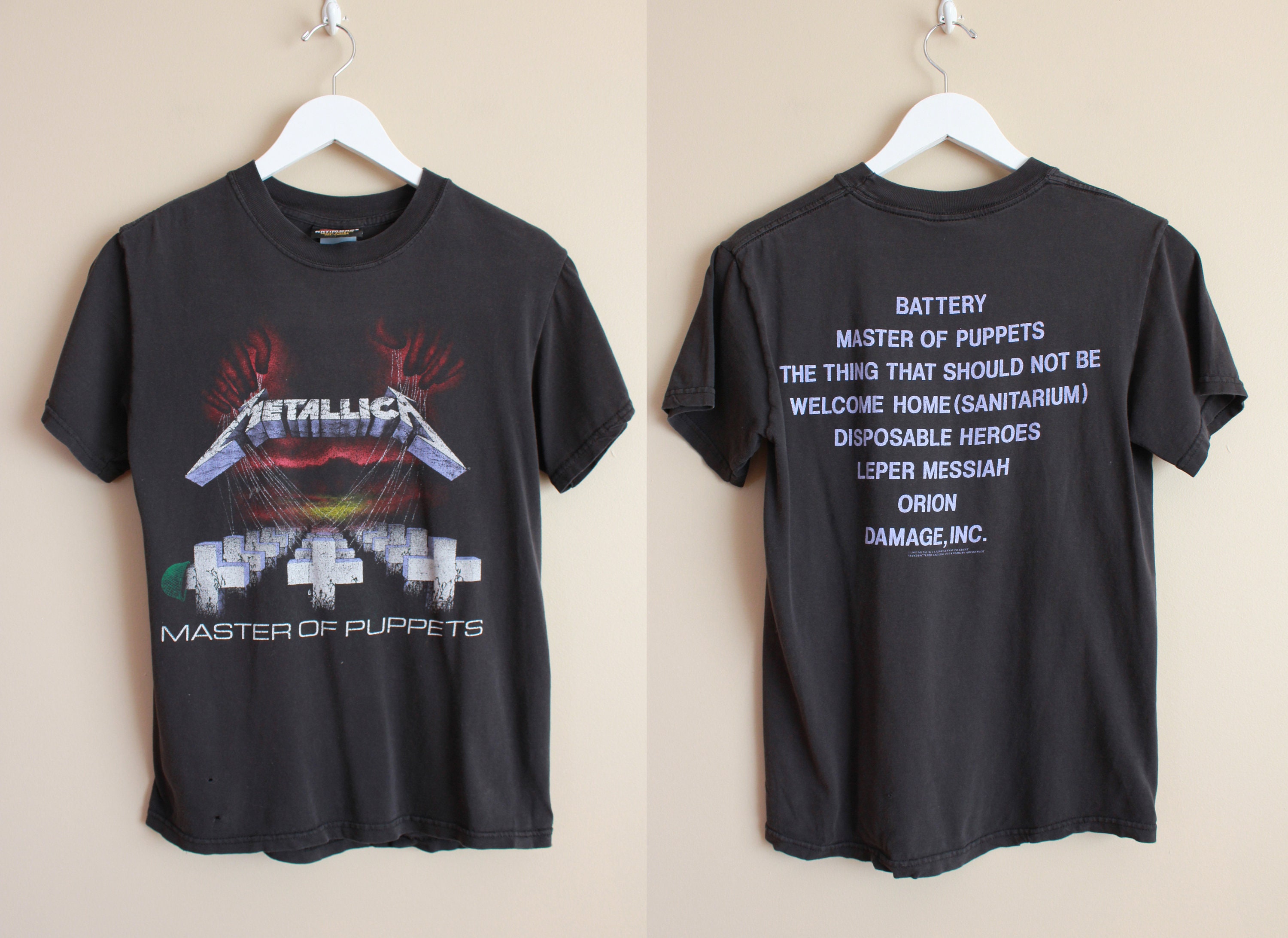 1997 Metallica 'master of Puppets 