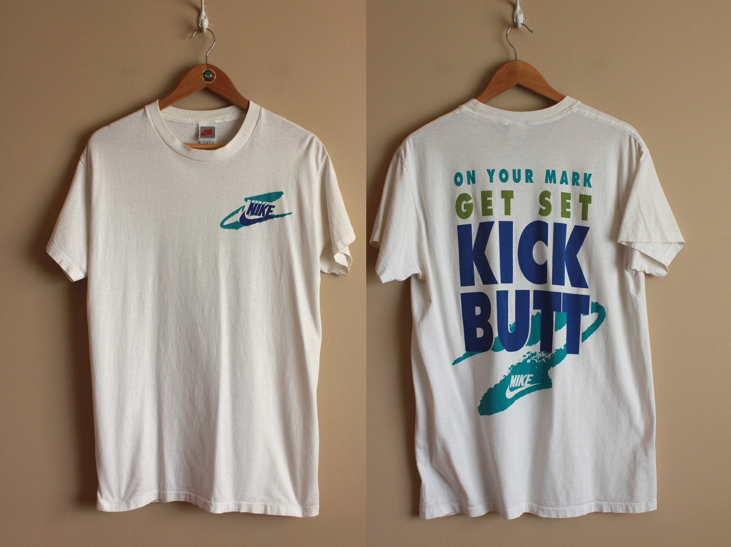 Vintage 90s Grey Tag Nike T-shirt 