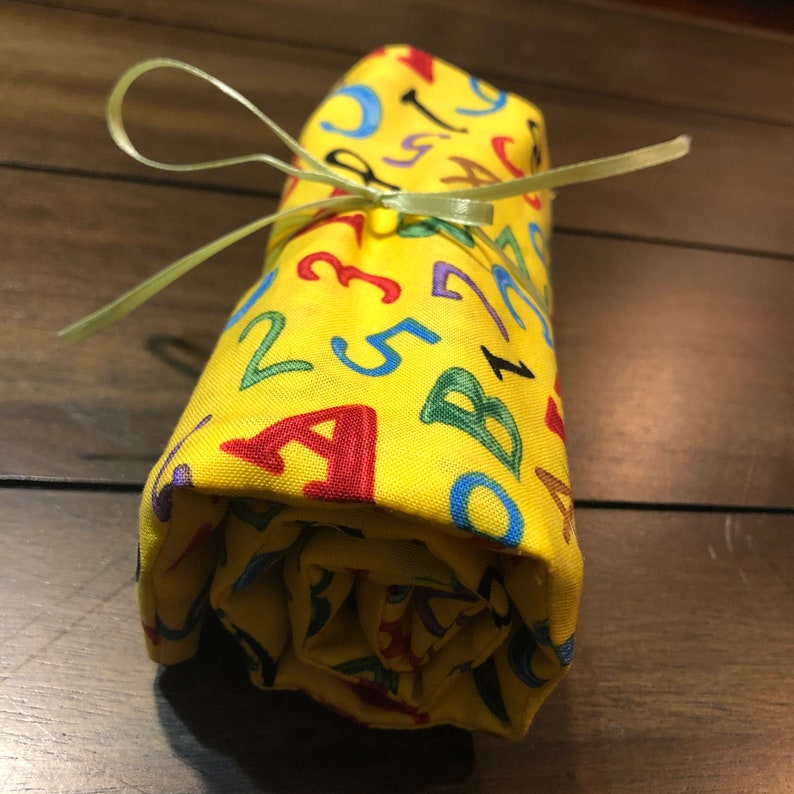 Crayon Rollup Holder Etsy