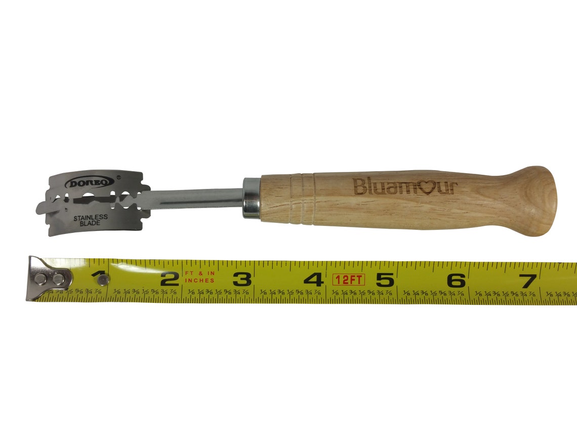 Bread Bakers Lame Slashing Tool Dough Making Cutter 5 Blades Etsy