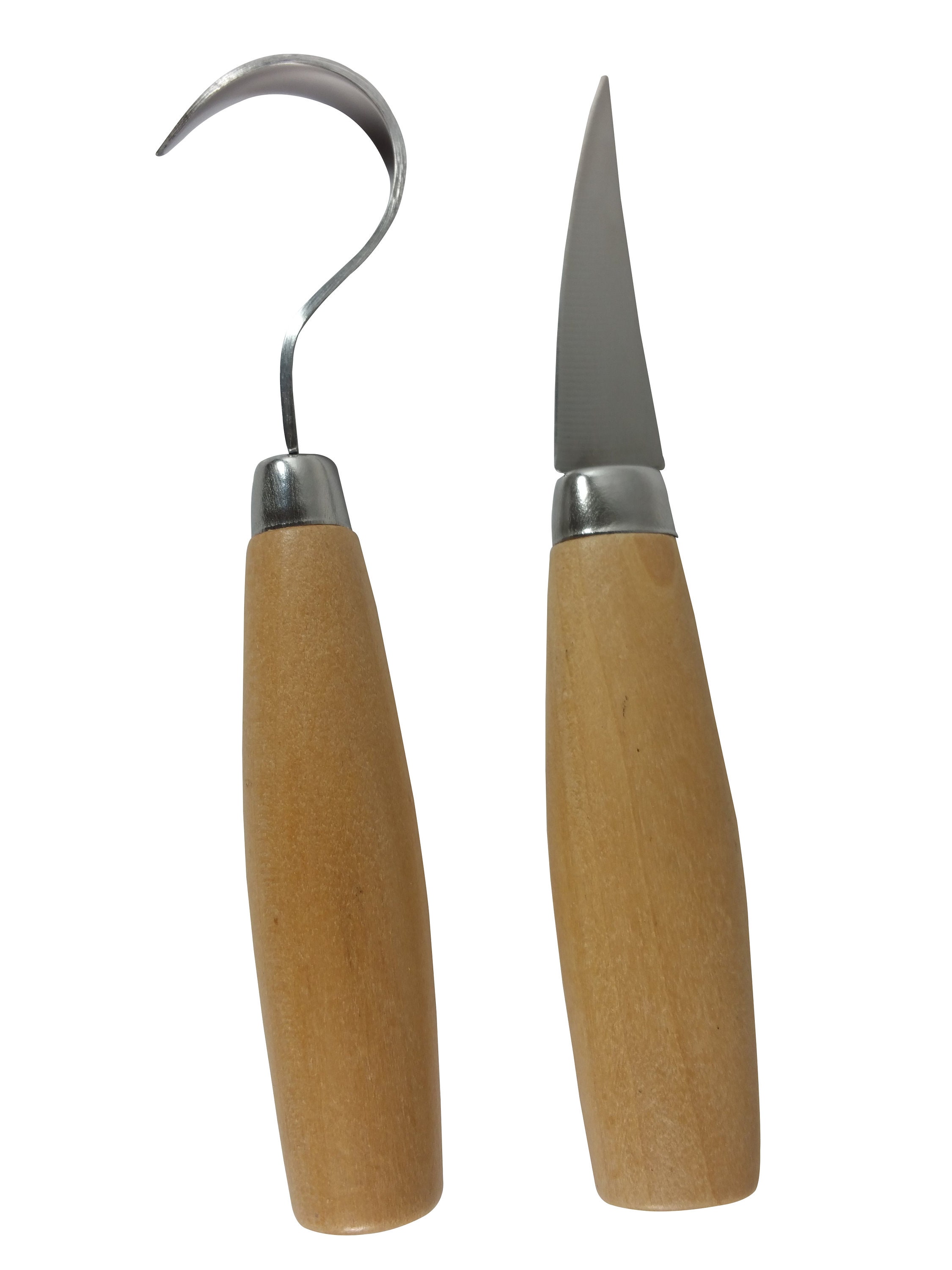 3Pcs Wood Carving Knife Cutter Whittling Hook Kit 155mm DIY Craft