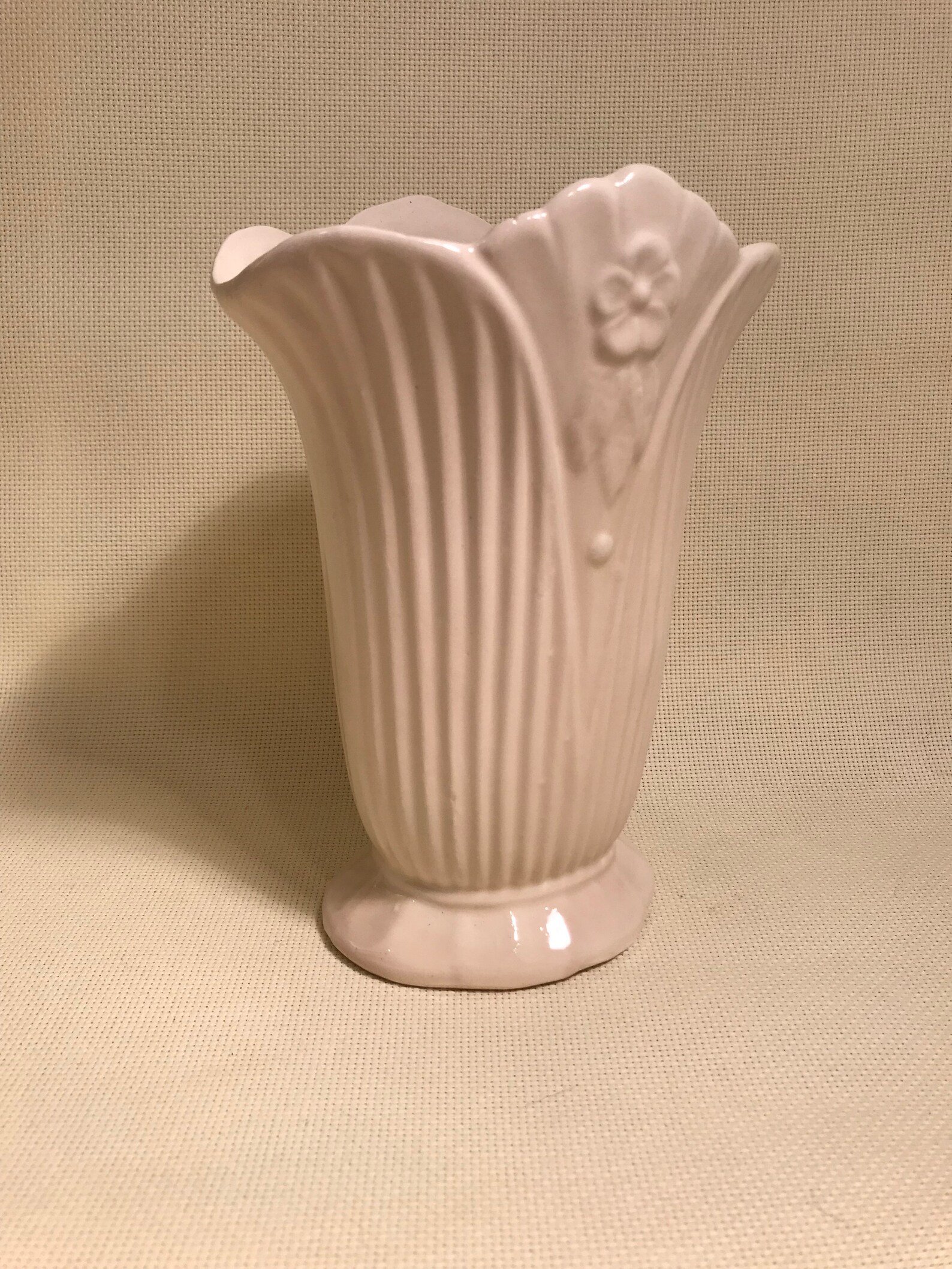 White Vase Etsy