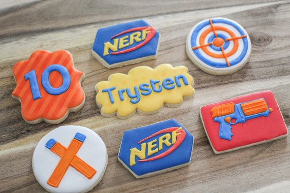 Nerf gun Cookies – Luli Sweet Shop