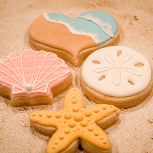 Beach Theme Cookies - Etsy