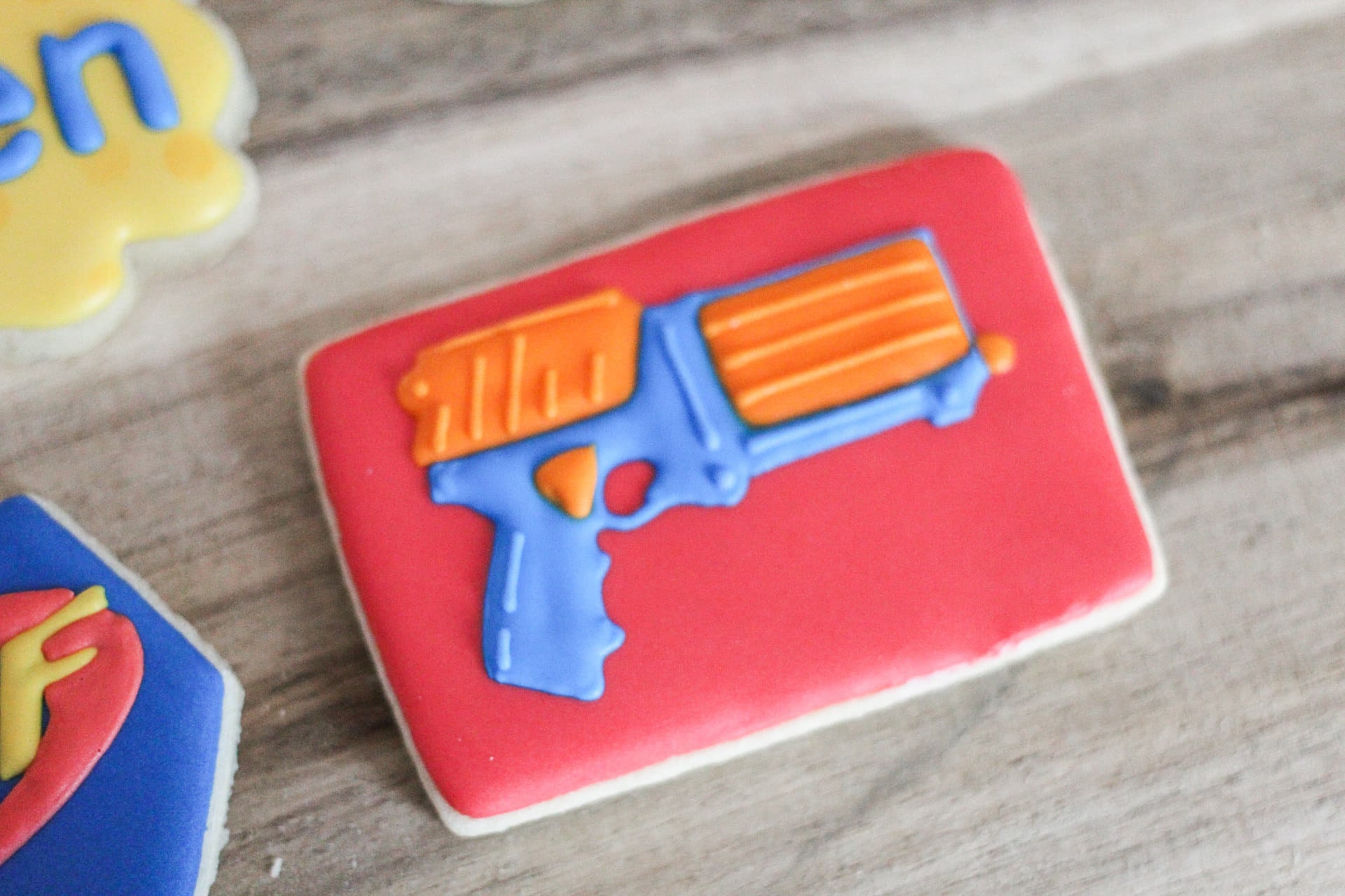 Nerf gun Cookies – Luli Sweet Shop