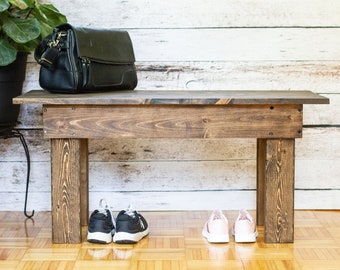 Small Entryway Bench Etsy