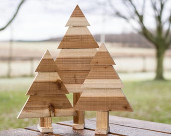 set of 3 rustic christmas trees christmas decoration christmas decor holiday decor pallet rustic wood tree - Rustic Christmas Decor set of 3 rustic christmas trees christmas decoration christmas decor holiday decor pallet rustic wood tree - Rustic Christmas Decor