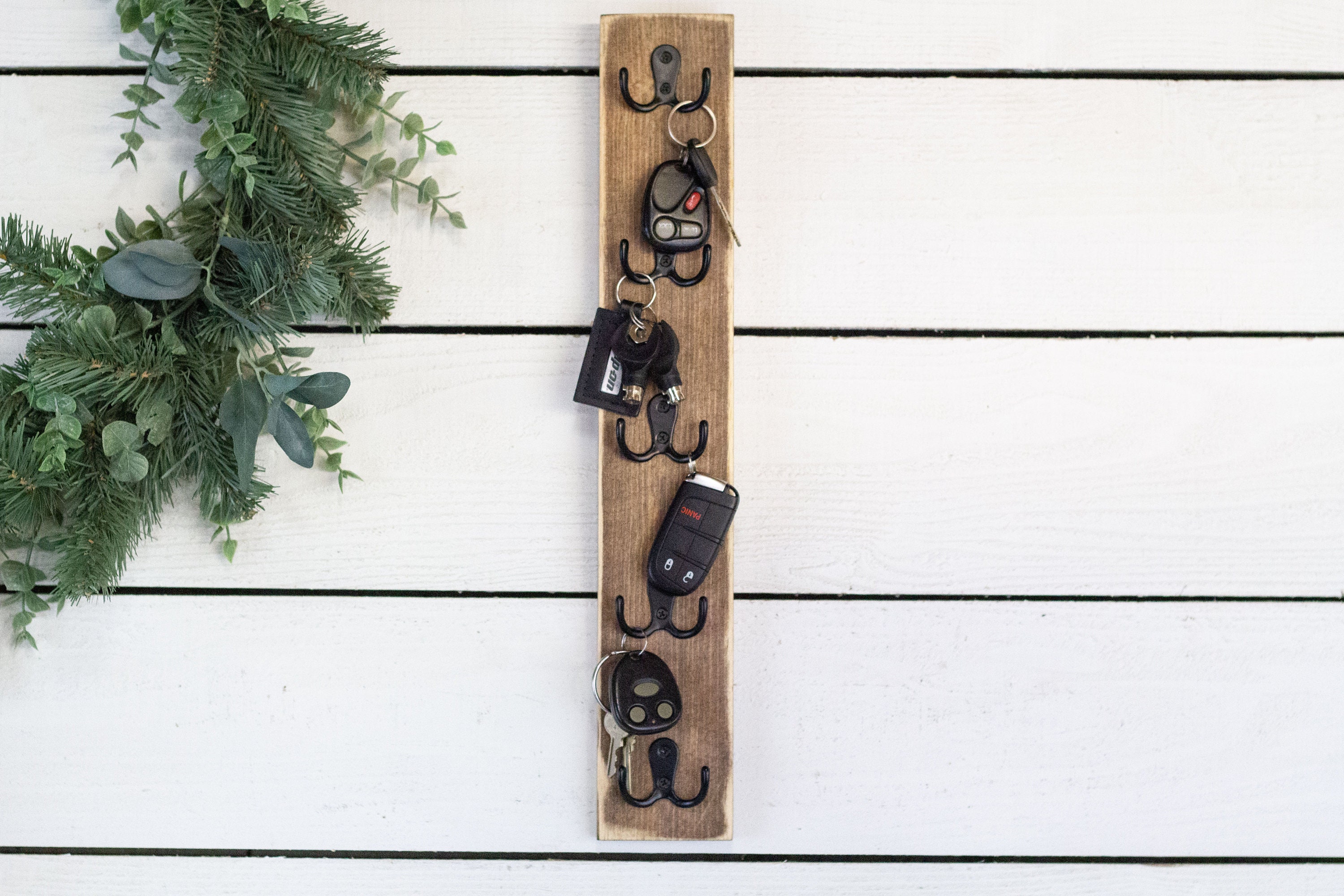Vertical Key Hooks Tall Wall Mounted Key Hooks for Entryway Etsy
