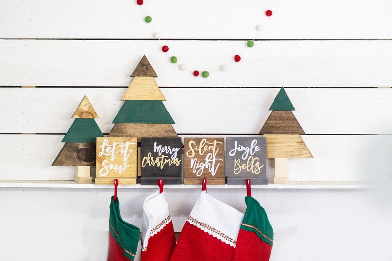 Jingle Bells Stocking Holder Etsy