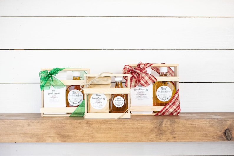 Maple Syrup Gift Box Pure New York Maple Syrup Care Package Etsy