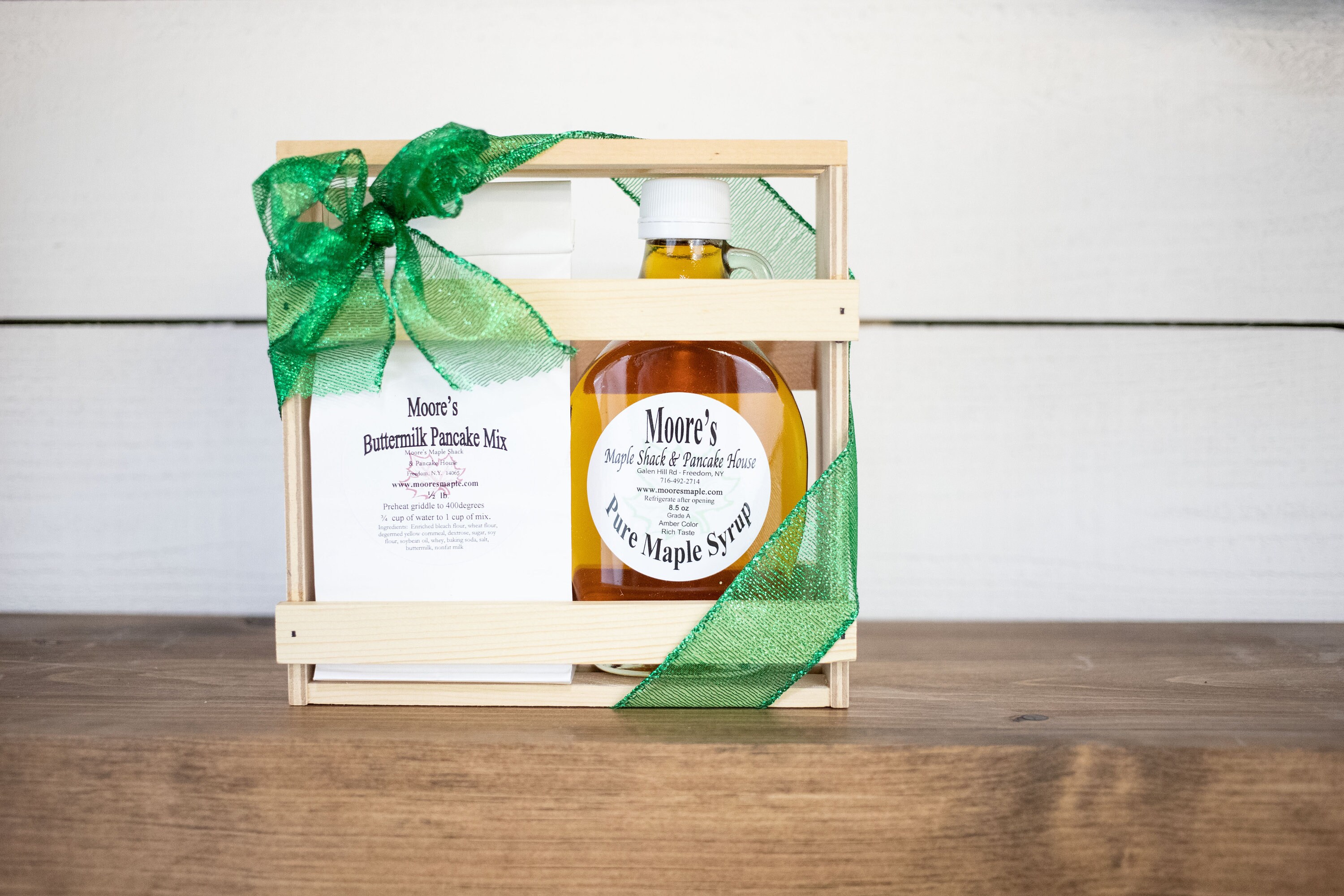 Maple Syrup Gift Box Pure New York Maple Syrup Care Package Etsy