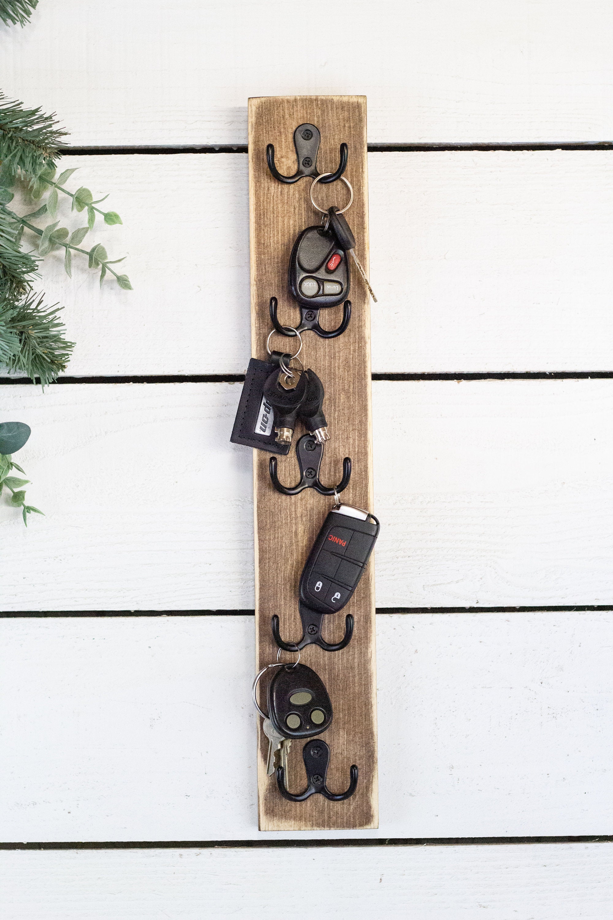 Vertical Key Hooks Tall Wall Mounted Key Hooks for Entryway Etsy