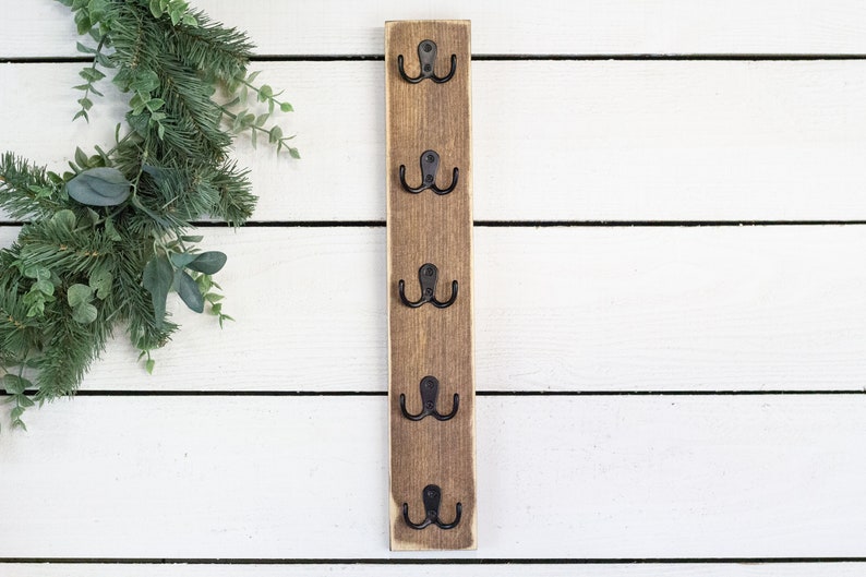Vertical Key Hooks Tall Wall Mounted Key Hooks. Etsy Norway