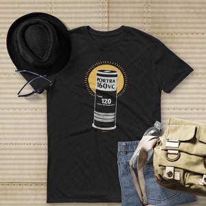 120 Roll Photography T-Shirt – Film Photographer Tee, Medium Format shooters, Kodak-Inspired Shirt, Gift for Photography Enthusiasts