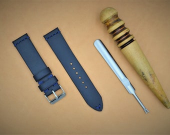 Minimalist Kangaroo Leather Watch Strap (Style B)