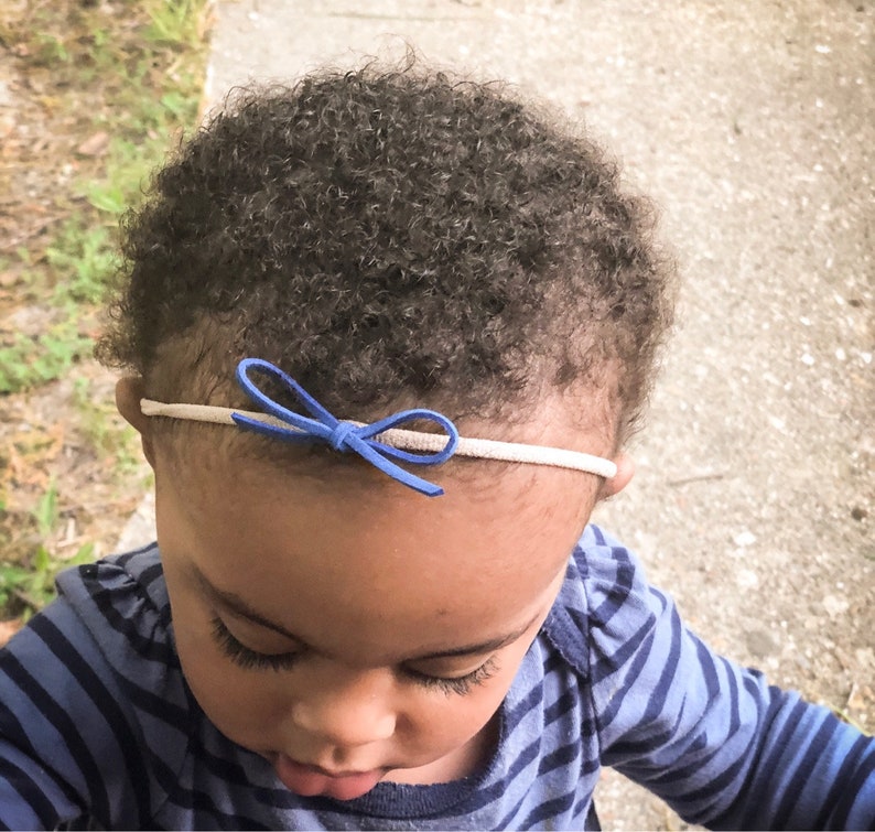 Tiny Leather Bow Headband Leather Bow Headband Boho Headband Infant Headband,Baby Headband Tiny Suede Bow Suede Bow Suede Bow Headband