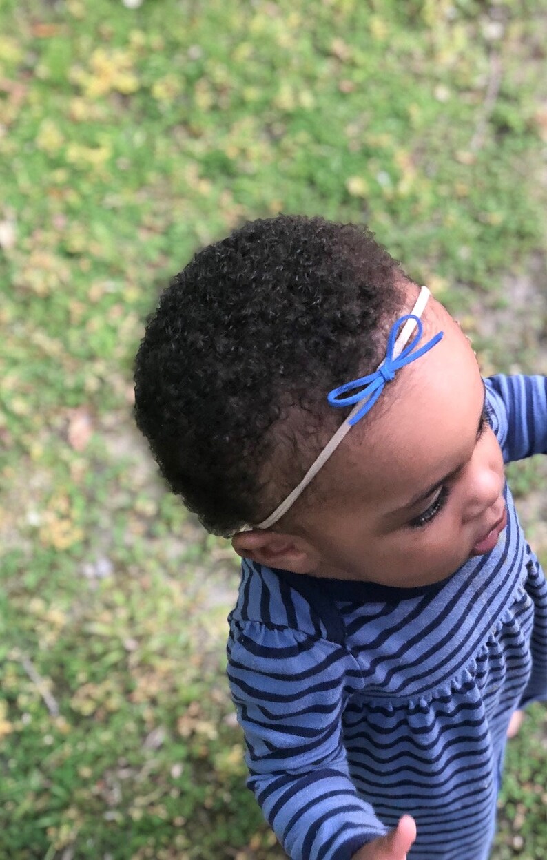 Tiny Leather Bow Headband Leather Bow Headband Boho Headband Infant Headband,Baby Headband Tiny Suede Bow Suede Bow Suede Bow Headband
