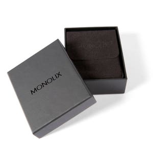 Monolix Unique Slim Ring Box Pocket size for Proposal Engagement Ring Coolest Sliding Lid Ring Box Plastic Thin case 2 sizes image 10