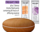 ultrasonic aromatherapy diffuser with water soluble essential oils