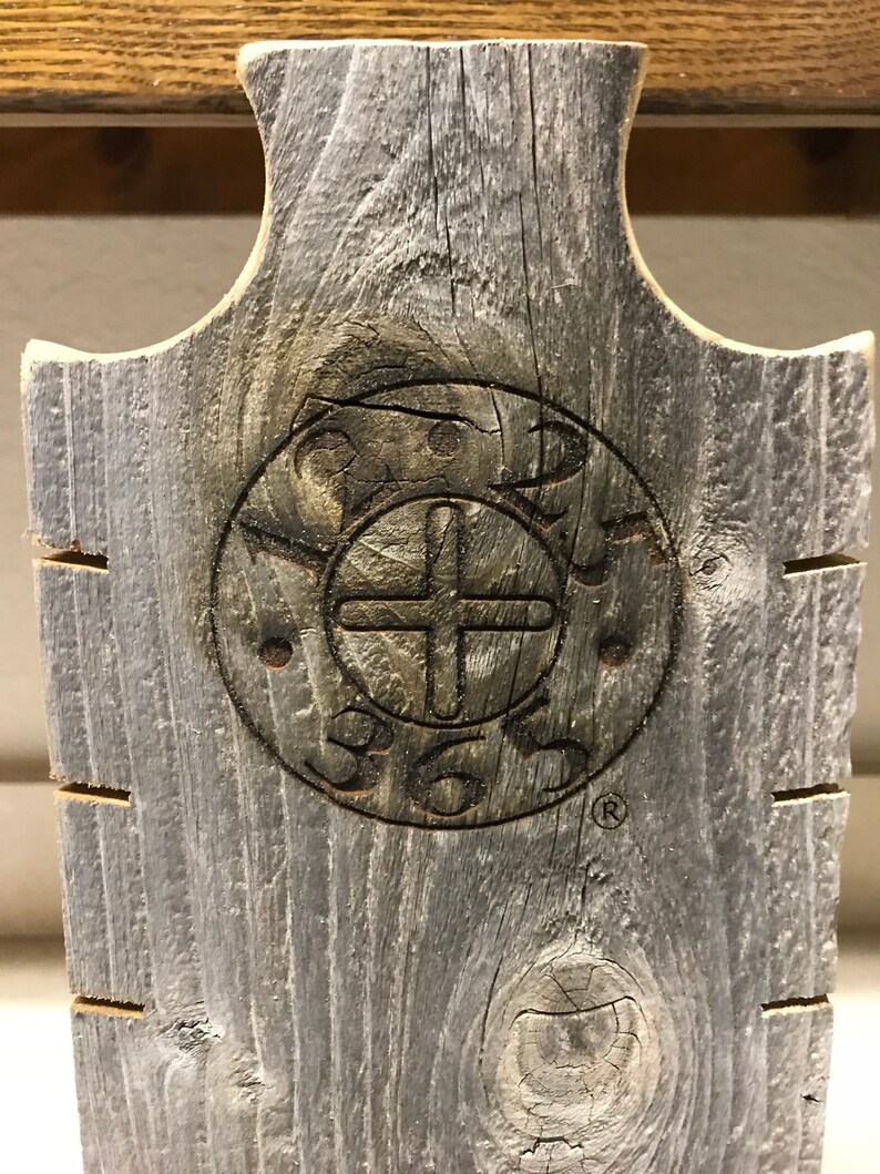 Add a Laser Engraved Logo to your display!