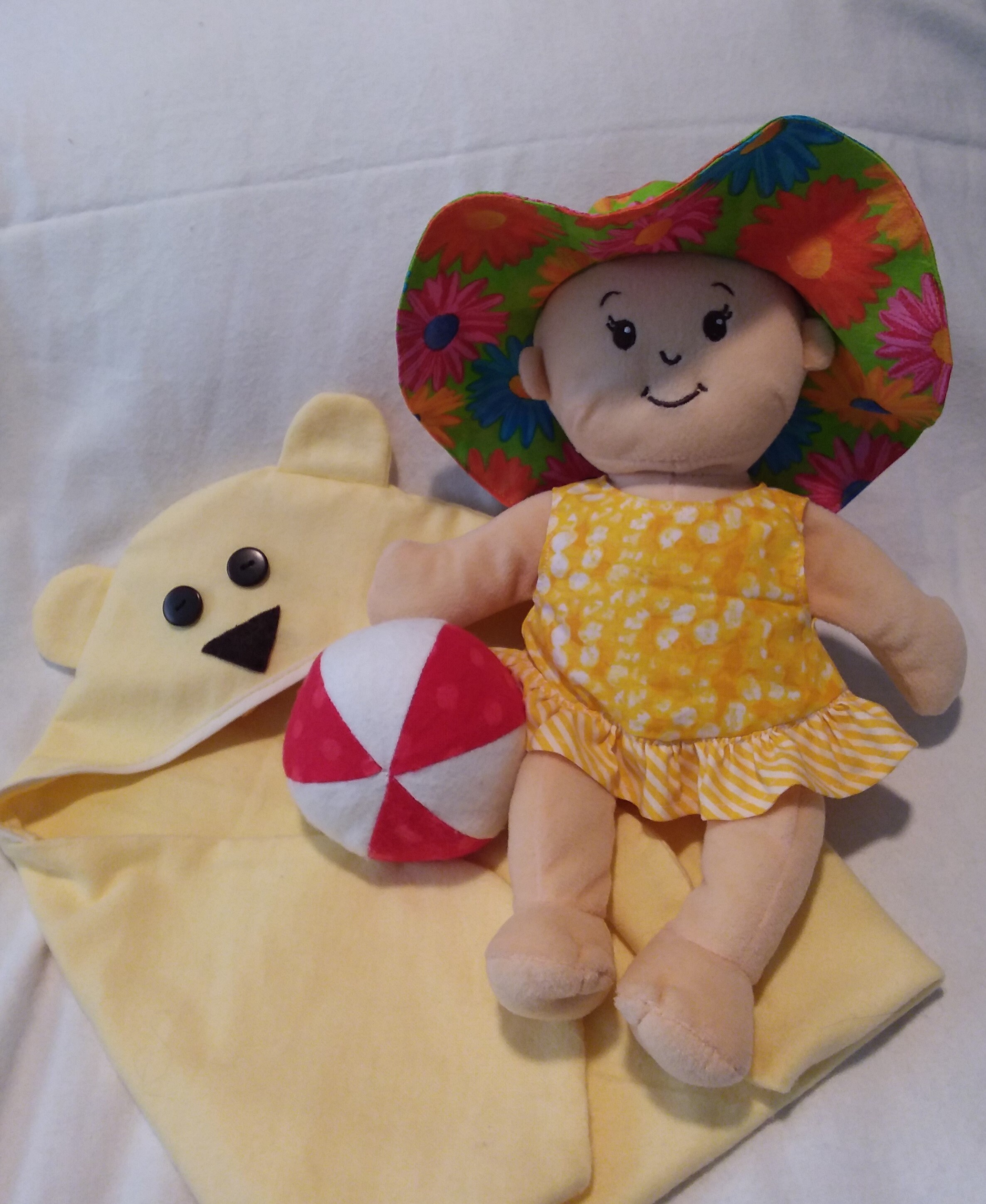 Baby Doll Beach Time Set Patterns Fits 12 Wee Baby | Etsy