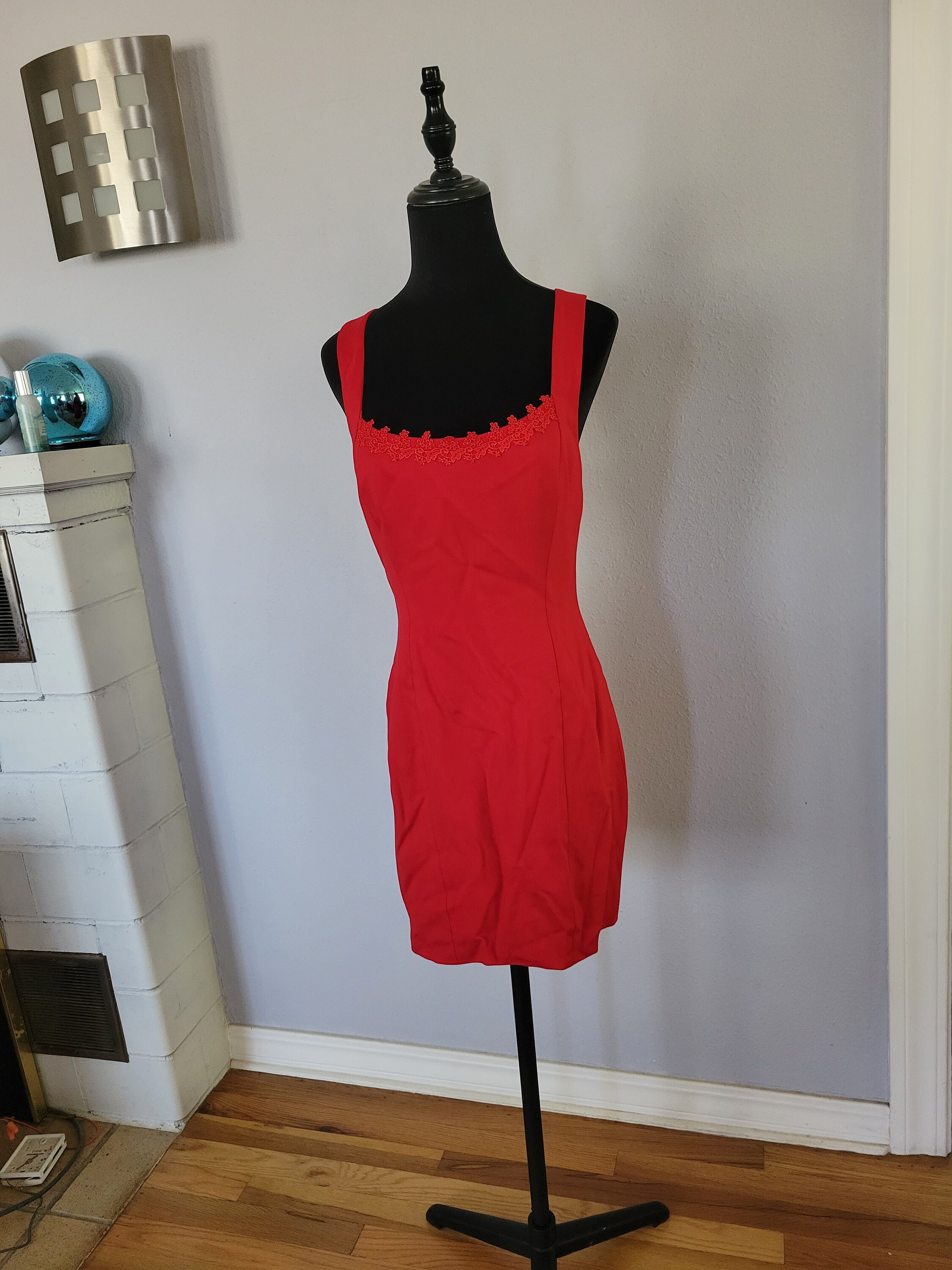 Alaia red dress clueless cheap