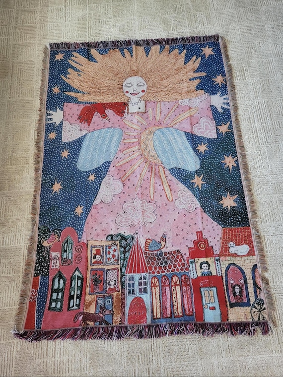 Custom Blanket ASO Sabrina the Teenage Witch Prop Kiki Angel Woven