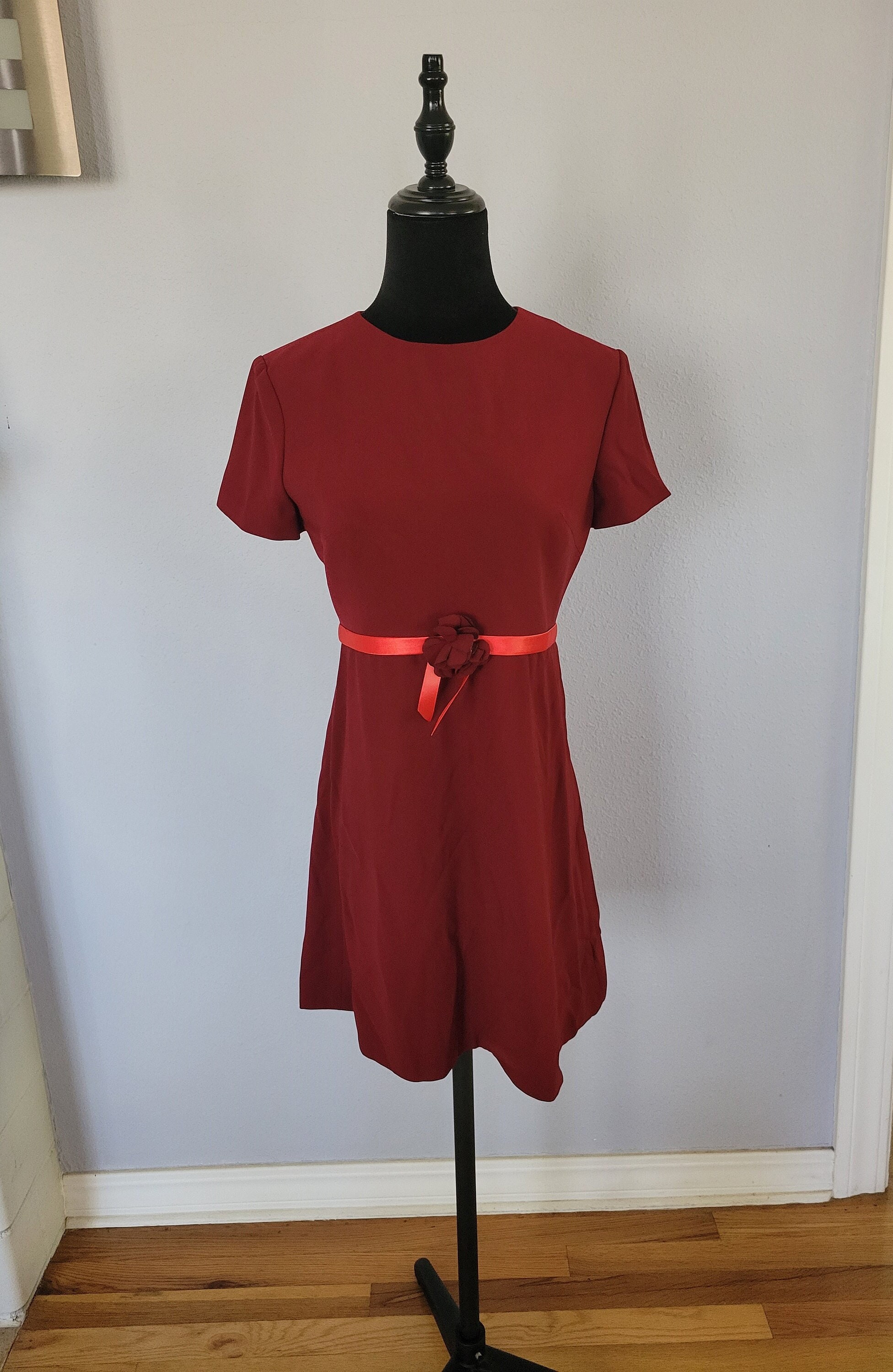 Burgundy Dress Clueless Cher Red Dress Clueless Dress Vintage