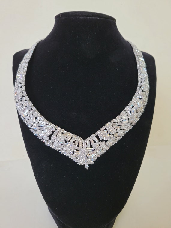 Luxury Crystal Clear Diamond Embellished Royal Pr… - image 8
