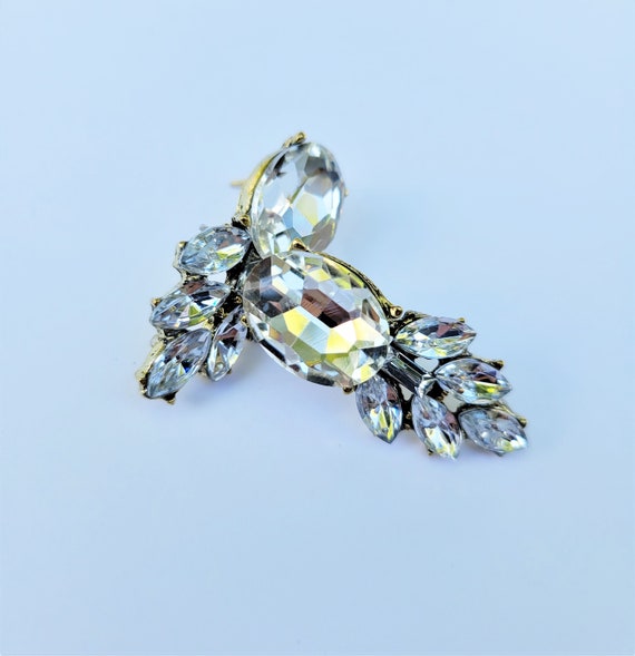 Clear Diamond Earrings Crystal Empress Duchesses