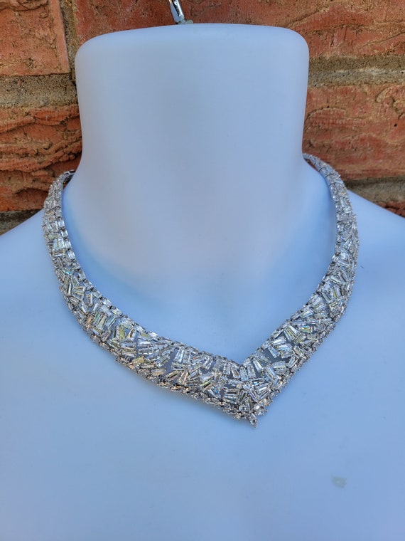 Luxury Crystal Clear Diamond Embellished Royal Pr… - image 3