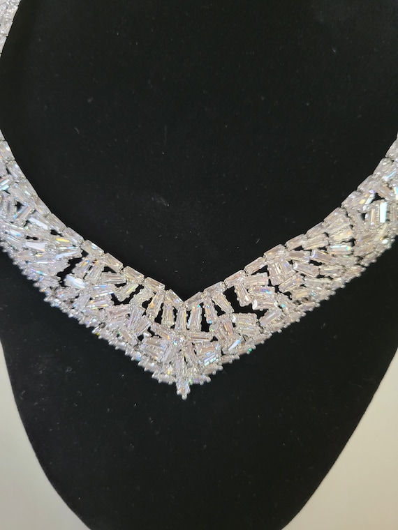 Luxury Crystal Clear Diamond Embellished Royal Pr… - image 9