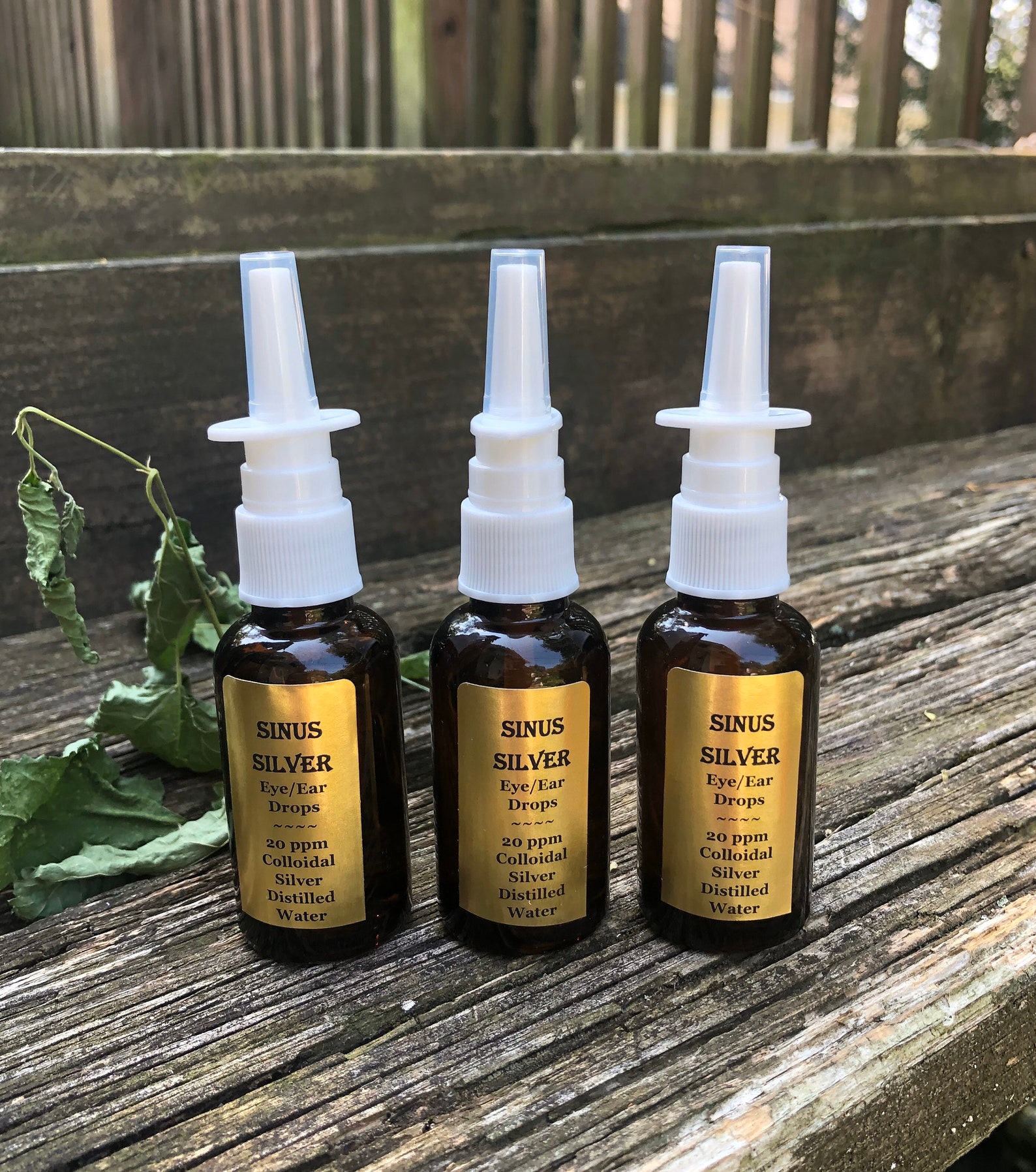 Colloidal Silver Sinus Relief Sinus Relief Sinus Spray Etsy