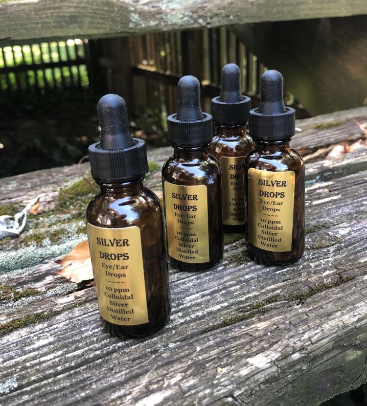 Colloidal Silver Drops Colloidal Silver 10ppm Free Shipping Etsy