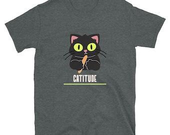 Catitude Short-Sleeve Unisex T-Shirt